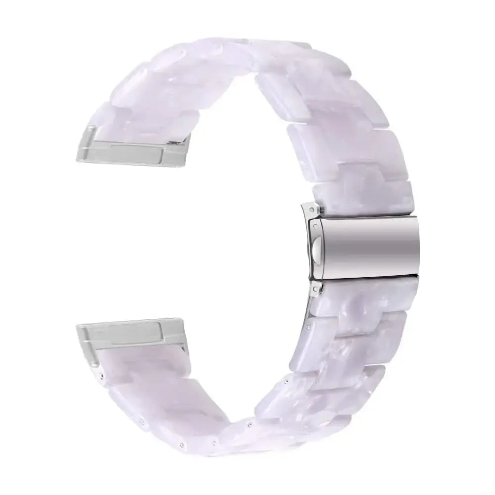 Fitbit Versa & Sense Resin Band - Stylish Straps for Sense - SJB-DIAMOND ELITES