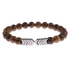 Lava Stone Men Wrist  Bracelet Natural Moonstone Bead Tibetan  Chakra Diffuser Bracelets For Men Jewelry Cool Gifts - SJB-DIAMOND ELITES