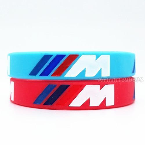 Hologram Bracelet ///M Sport M Power Black White Silicone Wristband Bangle for Auto Club Fans M3 M5 M6 3/5/7 Series - SJB-DIAMOND ELITES