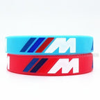 Hologram Bracelet ///M Sport M Power Black White Silicone Wristband Bangle for Auto Club Fans M3 M5 M6 3/5/7 Series - SJB-DIAMOND ELITES