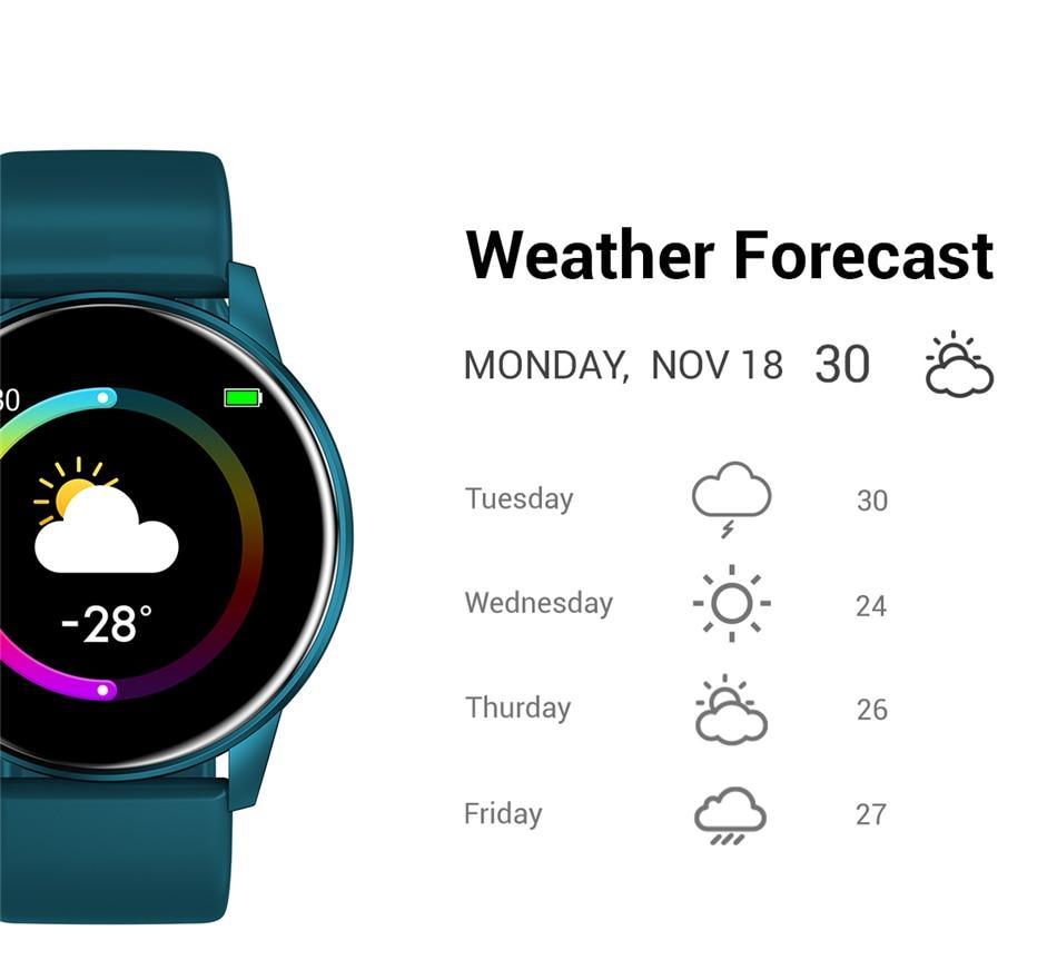 New Smart Unsiex Luxury Watch For Men and Women With 1.3 Color Screen and Heart Rate Blood Pressure For Sport Multifunctional Waterproof Smartwatch - SJB-DIAMOND ELITES
