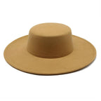 Unique Style Fedora Hats For Women Retro New Trendy Wide Brim Cap For Summer Party Women's Hat Big Fedora Hat Luxury Wedding Hats Flat Top Hat Stevvex