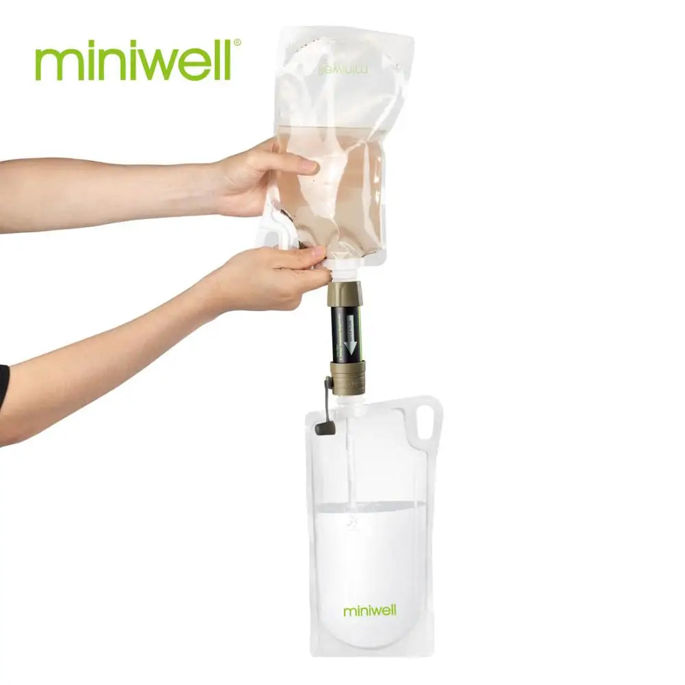 Miniwell L630 Survival Water Filter Kit THRIXINE