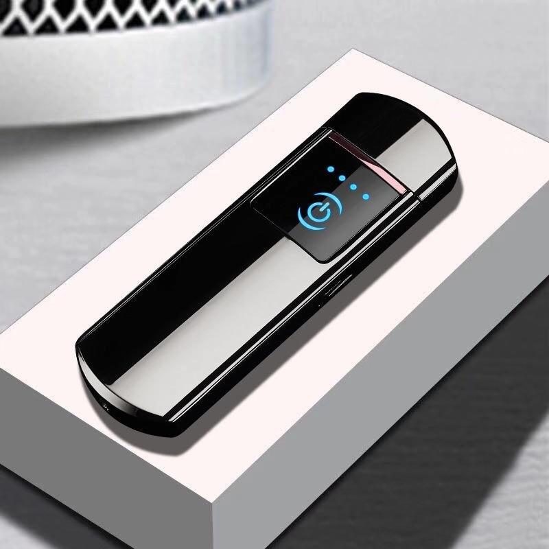 Luxury Modern New Personality USB Cigarette Lighter Fingerprint Induction Electronic Lighter Rechargeable - SJB-DIAMOND ELITES