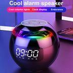 New Mini Bluetooth Speaker Wireless Bluetooth Sound Box with LED Display Alarm Clock Hifi TF Card MP3 Music Play For PC Phone Lootquake LLC