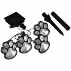 LED Solar Waterproof Cat Dog Animal Paw Shape Lights For Garden Yard Pathway Animal Lover - SJB-DIAMOND ELITES