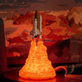 New 3D Print Space Shuttle Lamp Night Light For Space Fans Moon Lamp Rocket Lamp As Room Decoration - SJB-DIAMOND ELITES