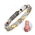 Elegant Modern Twisted New Luxury Amazing Healthy Magnetic Fashion Bracelet For Women and Man - SJB-DIAMOND ELITES