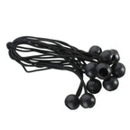20/50pcs Set Outdoor Supplies Elastic Rope Ball Hiking Tent Accessories Bands Bungee Cords  Tarp Tie Down Strap Camping Belts