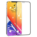 20000D Curved Full Cover Glass On For iPhone 12 Mini 11 12 Pro X XR XS Max SE 6 6S 7 8 Plus Tempered Glass Film Screen Protector Tempered Glass Protective Film HD Clear Screen Glass For iPhone Stevvex