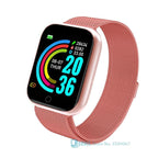 Luxury NEW Fashion Style Stainless Steel Smart Watch For Women and Men Electronics Sport Wrist Watch For Android IOS Square Smartwatch Smart - SJB-DIAMOND ELITES