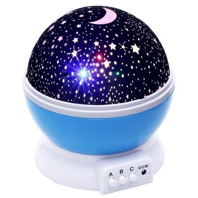 LED starry Night Light Projector Lamp For Baby And Children Sleep Room Interesting Light Shot Modern Lamp - SJB-DIAMOND ELITES