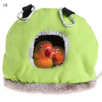 Pet Bird Supplies Round Warm Nest for Birds Parrot Birdhouse Cotton Hammock Bird Cages Parakeet Budgie Hut Tent Bed Hanging Cave