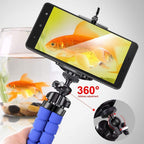 360 Degree Flexible Lightweight Tripods Phone Holder Camera Desk Universal Portable Holder Stevvex