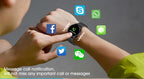 Luxury Popular Trend Smart Watch With LED Color Screen Smartwatch Women Fashion Fitness Tracker Heart Rate monitor - SJB-DIAMOND ELITES
