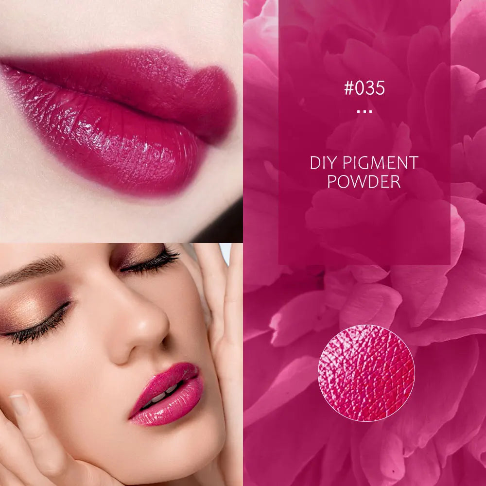 32 Colors Makeup Lip Stick Powder Long Lasting Lip Gloss Cosmetic Pigment DIY Lip Gloss Powder Material Lip Glaze Pigment Lootquake LLC