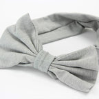 Headband Knitted Cotton Children Girls Elastic Bow Hair Bands Turban for girl Headbands