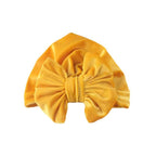 Infant Baby Headbands Solid Cotton Knot Turban Headband For Girls  Beanie Hat Headwear For Girls