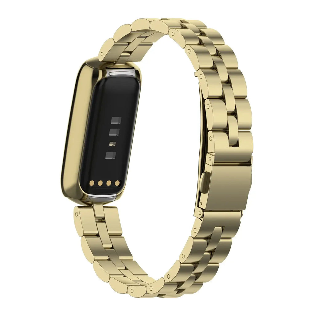 Stainless Steel Fitbit Luxe Band - Sleek Luxury Design - SJB-DIAMOND ELITES
