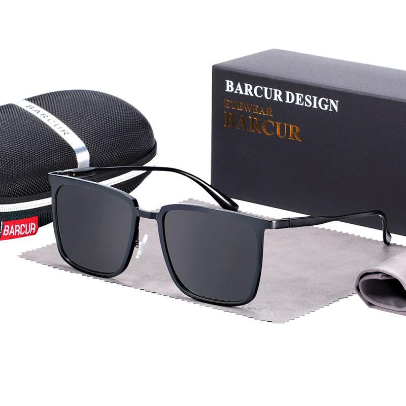 New Elegent Polarized Square Sunglasses Aluminium Magnesium Sunglasses  for Men and Women With UV400 Protection - SJB-DIAMOND ELITES