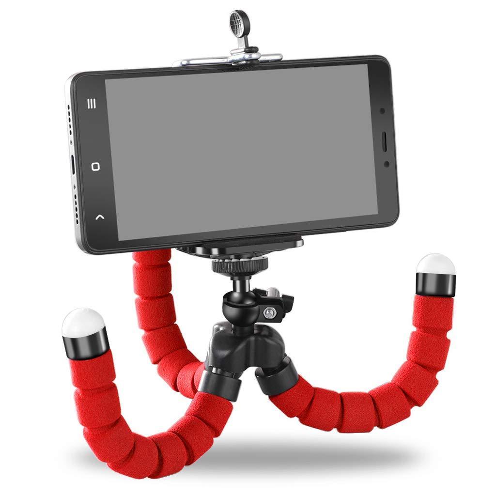 360 Degree Flexible Lightweight Tripods Phone Holder Camera Desk Universal Portable Holder Stevvex