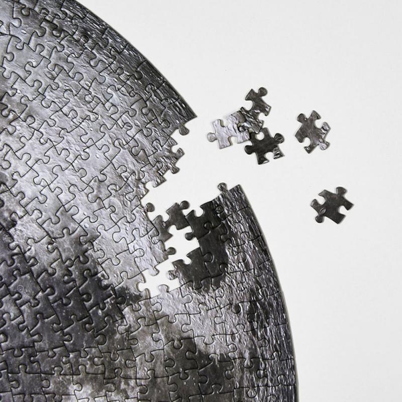 1000pcs Modern Round Puzzles Toys Puzzles Educational Toys Puzzles For Adults Interesting Goods Learning And Education Moon and Planets Puzzles - SJB-DIAMOND ELITES