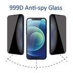 Anti-spy Screen Protector For iPhone 14 13 12 11 XS MAX XR Full Cover Private Glass For iPhone 7 8 PLUS Protective Film Anti Spy Full Coverage Case Friendly Tempered Glass Screen Protector for iPhone