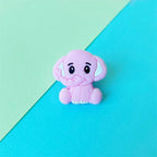 2pc Silicone Elephant Teether  Baby Silicone Chew Charms Baby Teething Gift Toddler Toys Unique Design