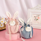 Cloth Easter Bags Cute Bunny Gift Packing Bags Wholesale Rabbit Chocolate Candy Bags Wedding Birthday Party Decoration 2025 New Lootquake LLC