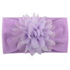 Headband Turban Flower Baby Girl Headbands Elastic Kids Hair Band Kids Hair Accessories Hair Bow For Girls