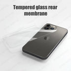 3Pcs Tempered Back Glass For iPhone 13 Pro Max Mini Protective Screen Protector Glass Film For iPhone 13 12 11 14 Pro XS Max XR Temper Film Premium HD Clarity Anti-Fingerprint/Scratch Back Protector Stevvex