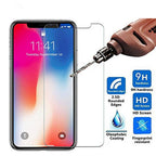 3pcs For iPhone 12 13 Mini 14 Pro Max Glass Screen Protector For iPhone XR XS SE 2022 6 7 8 Plus 13 Pro Max Glass Not Full Cover Curved Edge Anti Explosion Temper Glass Screen Protector for iPhone Stevvex