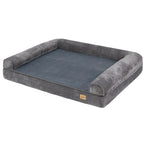 XXL Large Orthopedic Dog Bed Cozy Pet Dogs Bedding with Bolster Washable Cover Lootquake LLC