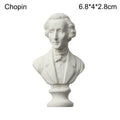 Mini Plaster Statue Greek Mythology Celebrities Famous Sculpture Figurine Drawing Practice Gypsum Bust Portraits Lootquake LLC