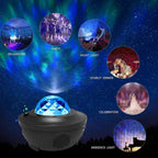STEVVEX LED Cloud with Bluetooth Music Speaker for Baby Kids Bedroom/Game Rooms/Home Theater/Night Light Ambiance Night Light Romantic Projector Light Shot Lamp And Birthday Gift - SJB-DIAMOND ELITES