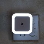 STEVVEX Wireless Sensor LED Night Light with  EU and  US Plug Mini Square Night Lights For Baby Room Bedroom Corridor Lamp multi purpose - SJB-DIAMOND ELITES