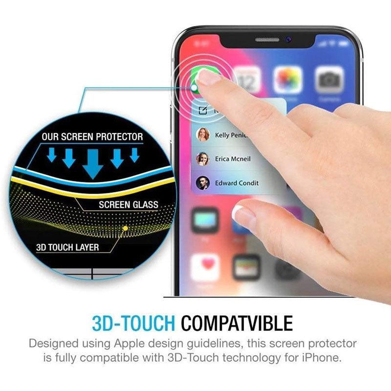 2Pcs Privacy Screen Protectors for iPhone 13 12 11 Pro XS Max 12Mini XR SE2020 Anti-spy Tempered Glass for iPhone 6S 7 8 Plus Screen Protector Tempered Glass Anti Spy Privacy Glass Screen Protector For iPhone Stevvex