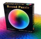 1000PCS/SETColorful Rainbow Round Geometrical Photo Planet  Puzzle Adult Kids Educational Toy Puzzle - SJB-DIAMOND ELITES