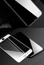 Curved Edge Tempered Glass For iPhone 12 11 Pro Xr X Xs Max Screen Protector For iPhone 6 6s 7 8 Plus SE 2020 Protective Film  Real Premium Tempered Glass Film Screen Protector for Iphone Stevvex