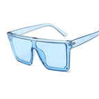 Retro Modern Elegant Square Sunglasses for Women and Lady With Big Frame Fashion Girls Sunglasses In Vintage Style With UV400 Protection - SJB-DIAMOND ELITES