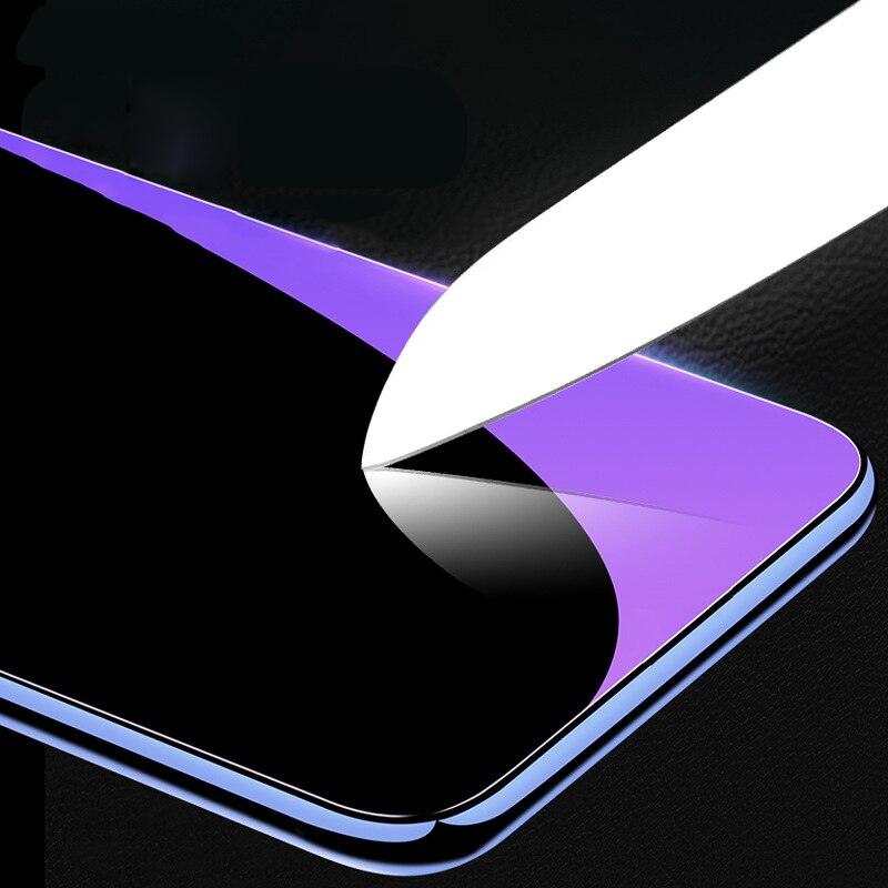 3D Genuine Tempered Glass Full Screen Protector Guard Cover Compatible with iPhone SE 2020 Glass For iPhone 12 11 13 14 Pro Max Plus Mini X XR XS Max Anti Blue Tempered Glass Screen Protector Stevvex
