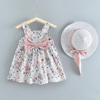 Luxury Handmade Elegant Modern Newborn Baby Girl Birthday & Princess Baby Dress With Hat
