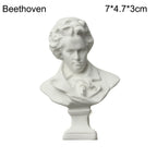 Mini Plaster Statue Greek Mythology Celebrities Famous Sculpture Figurine Drawing Practice Gypsum Bust Portraits Lootquake LLC