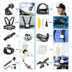 2025 Sports Action Camera Accessories Kits 58 in 1 for All Action Cameras Lootquake LLC