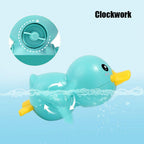 Bathroom Bath Shower Baby Clockwork Swimming Play Water Cute Little Yellow Duck Bathing Bathtub Toys For Kids