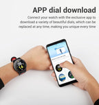 New Proffesional Smart Watch With IP68 Waterproof Protection  Sport Men Women Bluetooth Smartwatch Fitness Tracker Heart Rate Monitor For Android IOS - SJB-DIAMOND ELITES