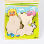 New Hand Grab Board Wooden Puzzle Toys for Children Cartoon Animal Fruit  Kids Baby Early Educational Learning Toy - SJB-DIAMOND ELITES