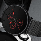 Relogio Masculino Unisex  Woman and Men Quartz Watch In Casual Slim Mesh Style Designer Sport Watch - SJB-DIAMOND ELITES