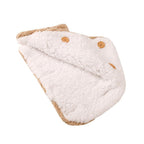 Handmade Wool Warm Baby Blanket Soft Baby Sleeping Bag Cotton Knitting Envelope Newborn Swadding Wrap Stroller blankets Gift for Shower