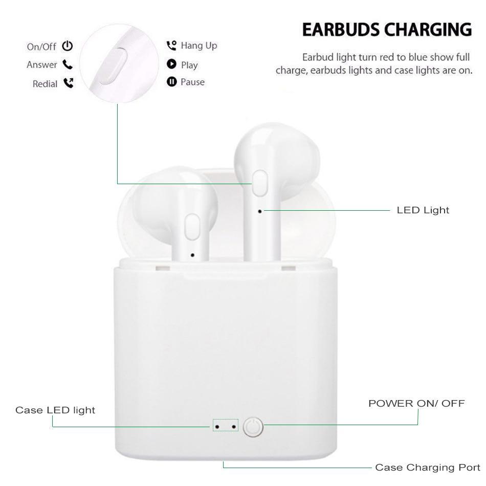 Luxury Modern STEVVEX Wireless Headphone Bluetooth 5.0 Earphone In-Ear Stereo Earbuds Sports Handsfree Headset Binaural call For Cell Phones - SJB-DIAMOND ELITES
